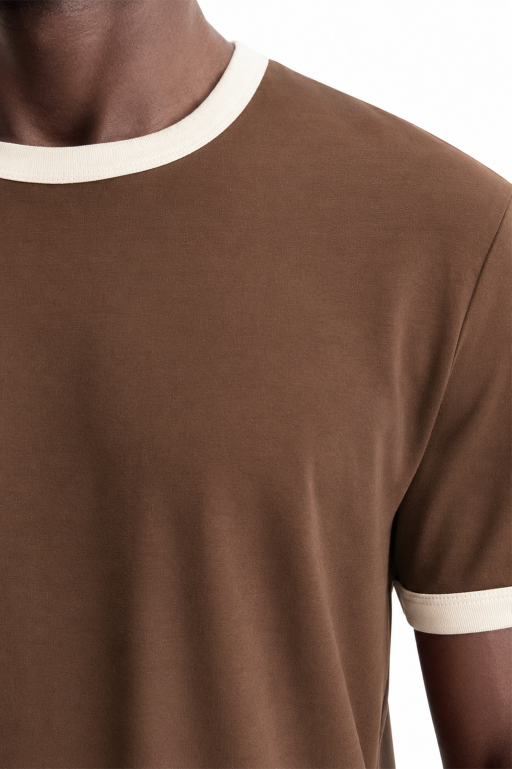 Mousse & Cream Ringer tee